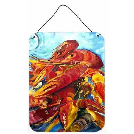 Carolines Treasures JMK1171DS1216 Crawfish Wall And Door Hanging Prints